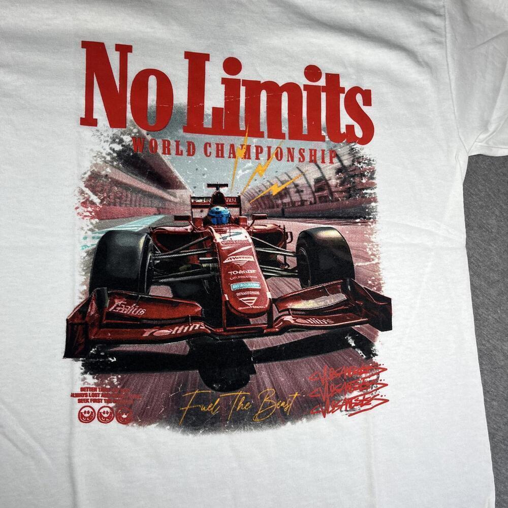 No Limits World Championship Formula 1 Racing Youth Small Graphic T-Shirt - Picture 2 of 7